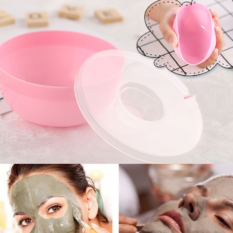 Beauty Makeup Brushes - ชุดชามและช้อนสำหรับมาส์กหน้า แปรงมาส์ก อุปกรณ์ผสม DIY สำหรับความงาม อุปกรณ์ดูแลผิวหน้า