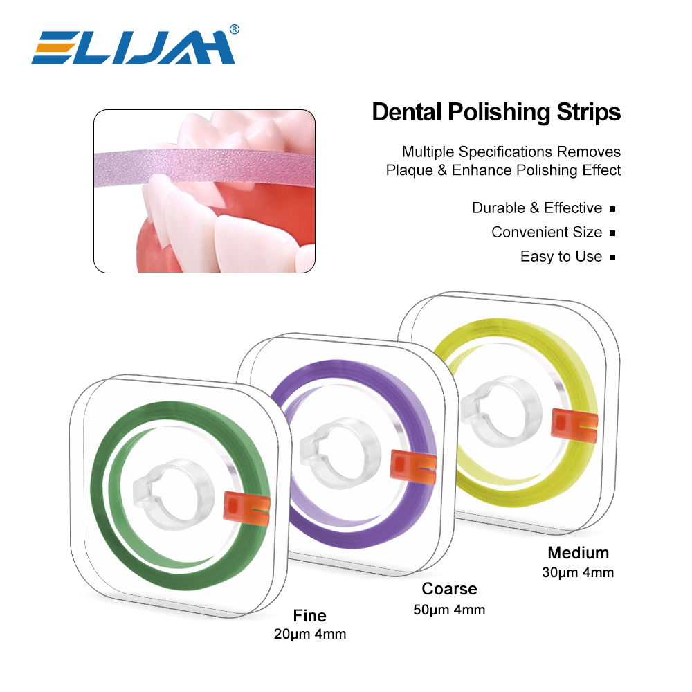 Teeth Whitening Strips - ELIJAH แถบขัดฟัน 1 ม้วน ขนาด 6