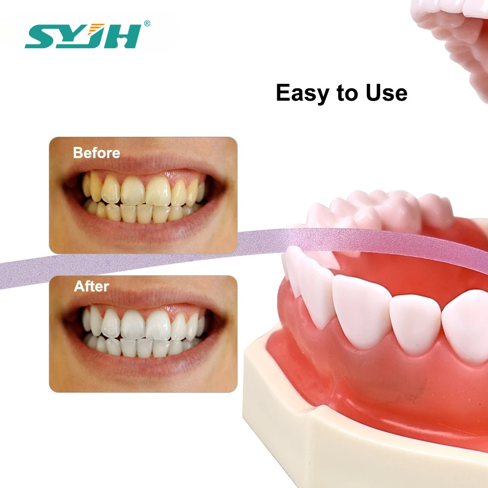 แผ่นขัดฟันแบบม้วน ชุดฟอกสีฟัน  - Teeth Whitening Strips บทวิจารณ์และราคา