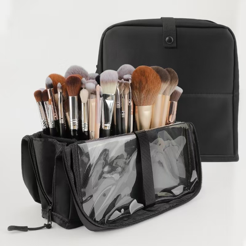 กระเป๋าเครื่องสำอางพับได้สีดำข - Beauty Preservation Makeup Bag บทวิจารณ์และราคา