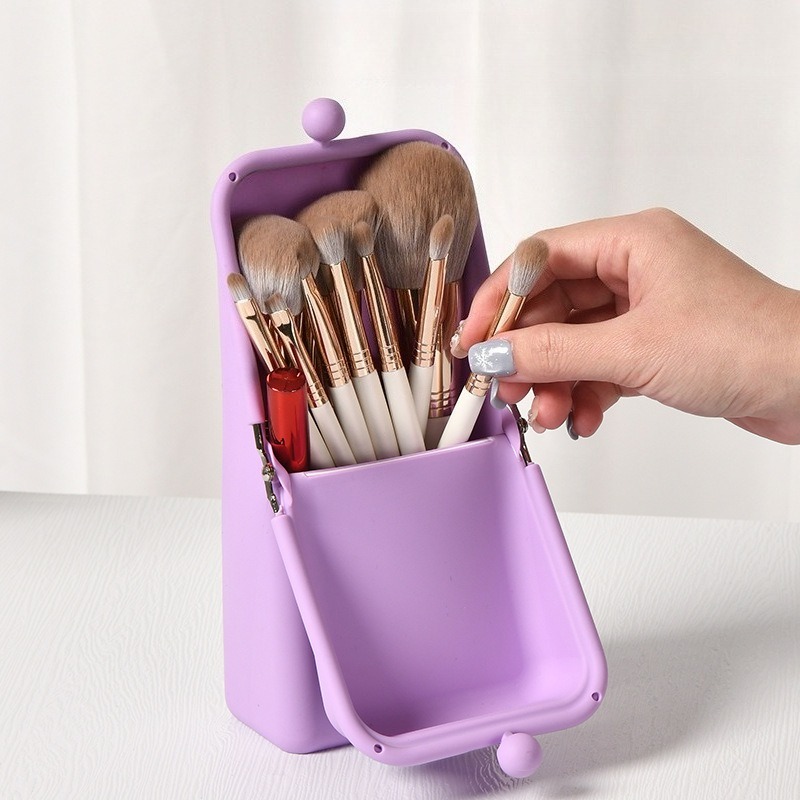 1 ชิ้น ซิลิโคน กระเป๋าเก็บแปรง - Beauty Preservation Makeup Bag บทวิจารณ์และราคา