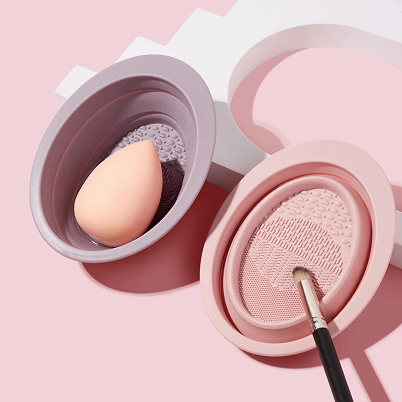 แปรงแต่งหน้าซิลิโคน ชามทำความส - Beauty Makeup Brushes บทวิจารณ์และราคา