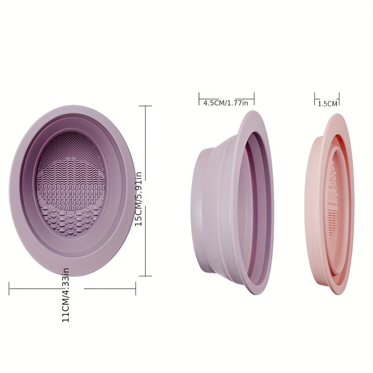 ชามทำความสะอาดแปรงแต่งหน้าซิลิ - Beauty Makeup Brushes บทวิจารณ์และราคา