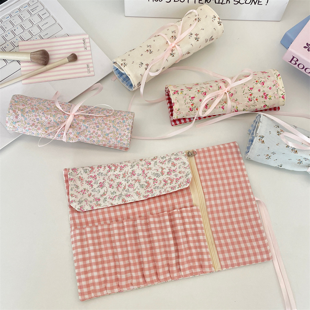 กระเป๋าเก็บแปรงแต่งหน้าลายดอกไ - Beauty Preservation Makeup Bag บทวิจารณ์และราคา