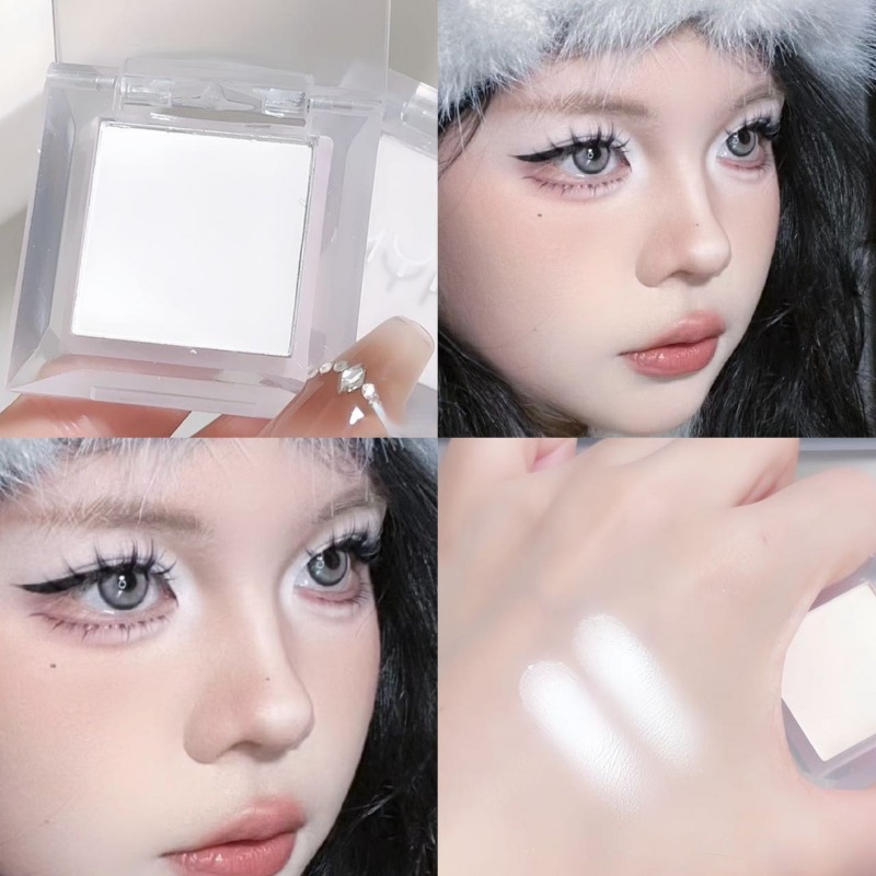 Matte White Face Highlighter P - Beauty Makeup Shop บทวิจารณ์และราคา