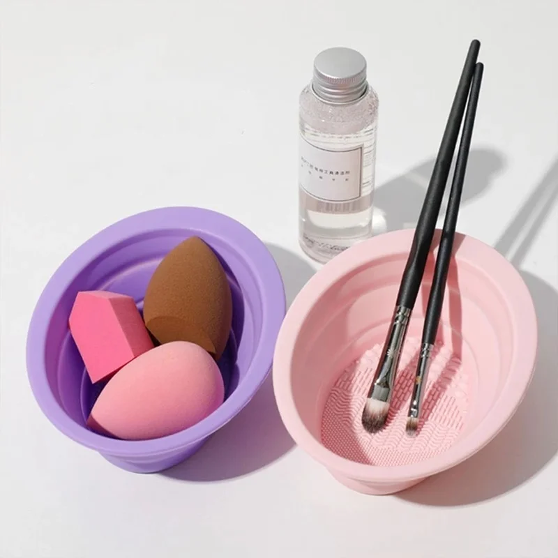 แปรงแต่งหน้าซิลิโคนแบบพับได้ ช - Beauty Makeup Brushes บทวิจารณ์และราคา