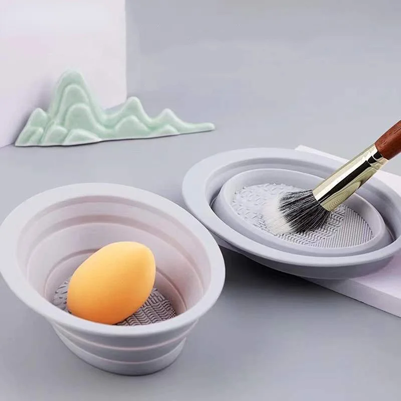 แปรงแต่งหน้าซิลิโคนแบบพับได้ ช - Beauty Makeup Brushes บทวิจารณ์และราคา