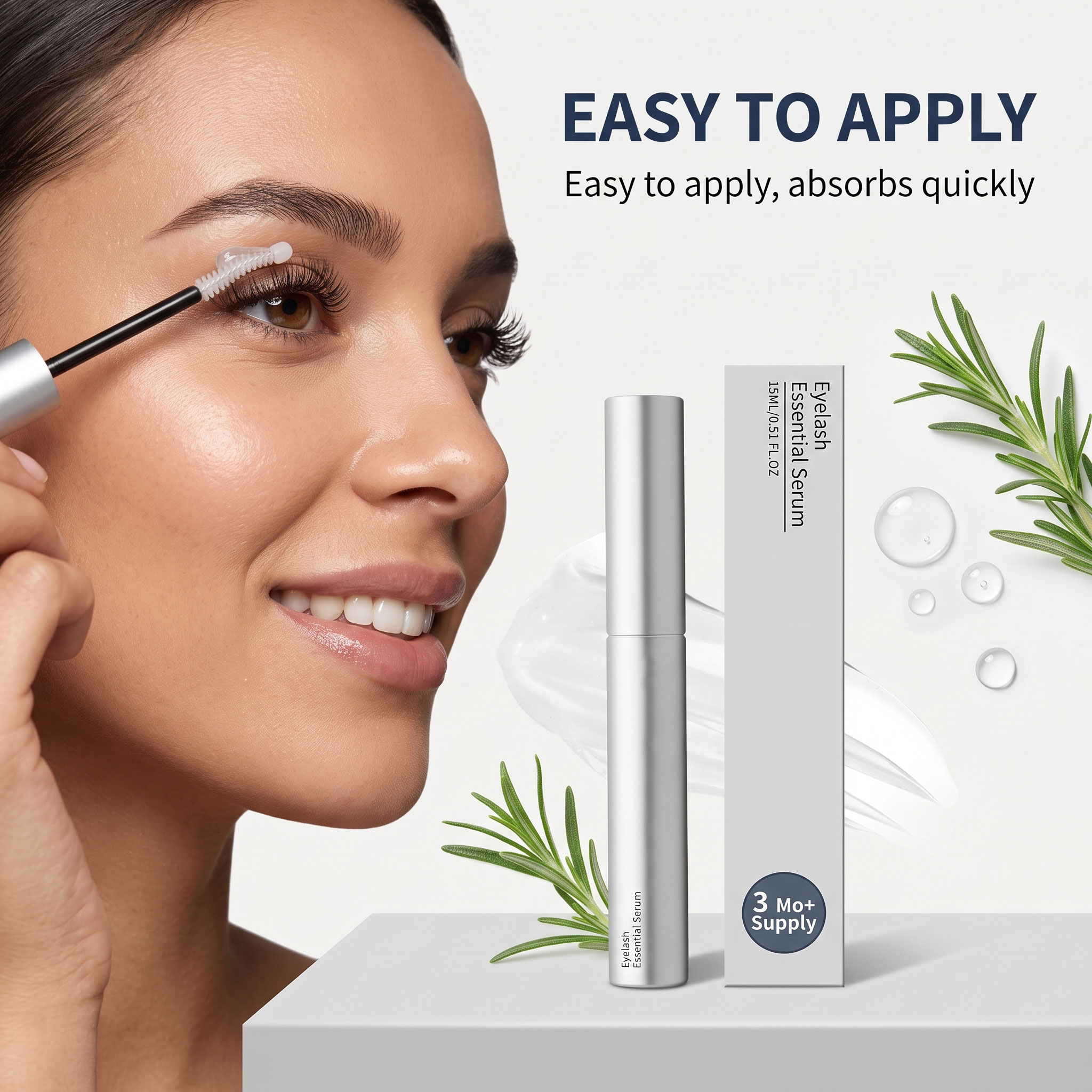 เซรั่มบำรุงขนตาและคิ้วแบบใช้ได - Lash Serum Growth บทวิจารณ์และราคา