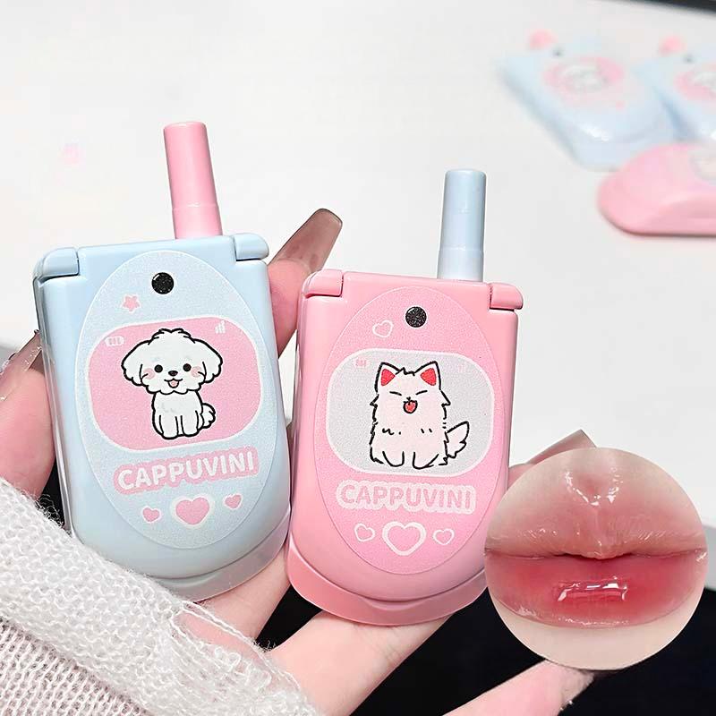 ลิปกลอสเนื้อแมทท์สองสี ดีไซน์โ - Lip Gloss Plumping บทวิจารณ์และราคา