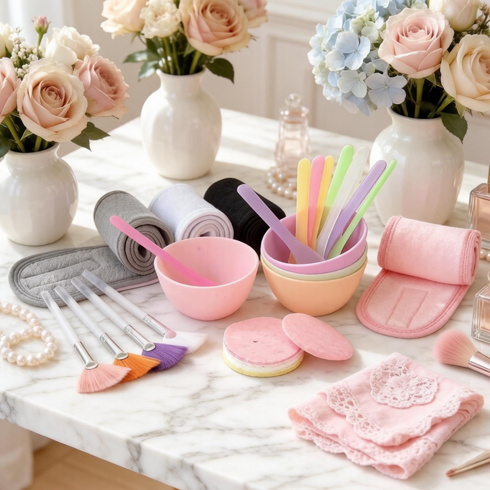 แปรงซิลิโคนแบบใช้ซ้ำได้ 37 ชิ้ - Beauty Makeup Brushes บทวิจารณ์และราคา