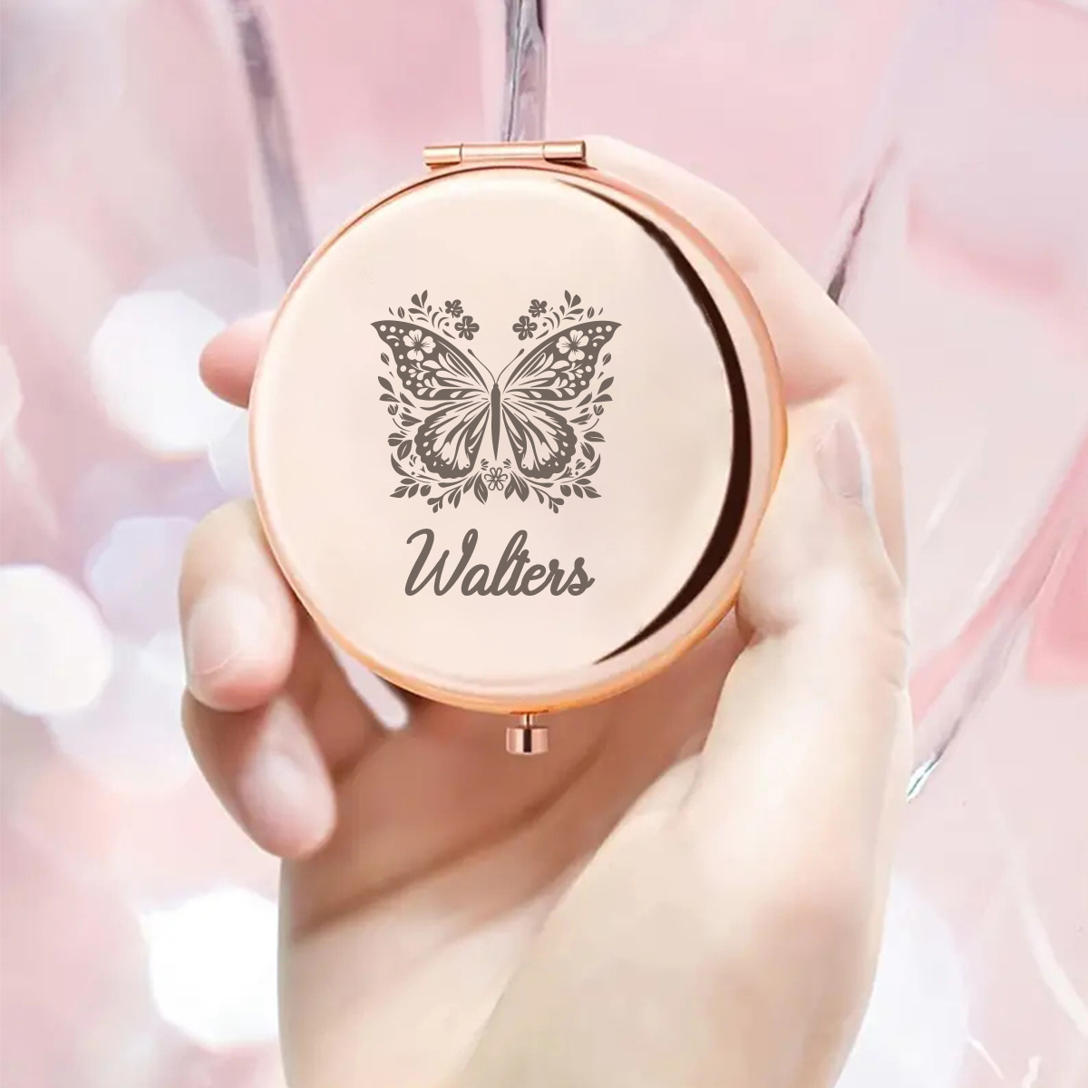 กระจกแต่งหน้ารูปผีเสื้อสวยงาม  - Beauty Makeup Names บทวิจารณ์และราคา